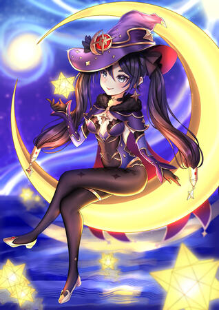 Mona From Genshin Impact